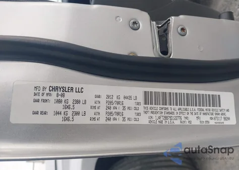 2009 Jeep Patriot Sport from USA, damaged, VIN 1J4FT28B79D122776